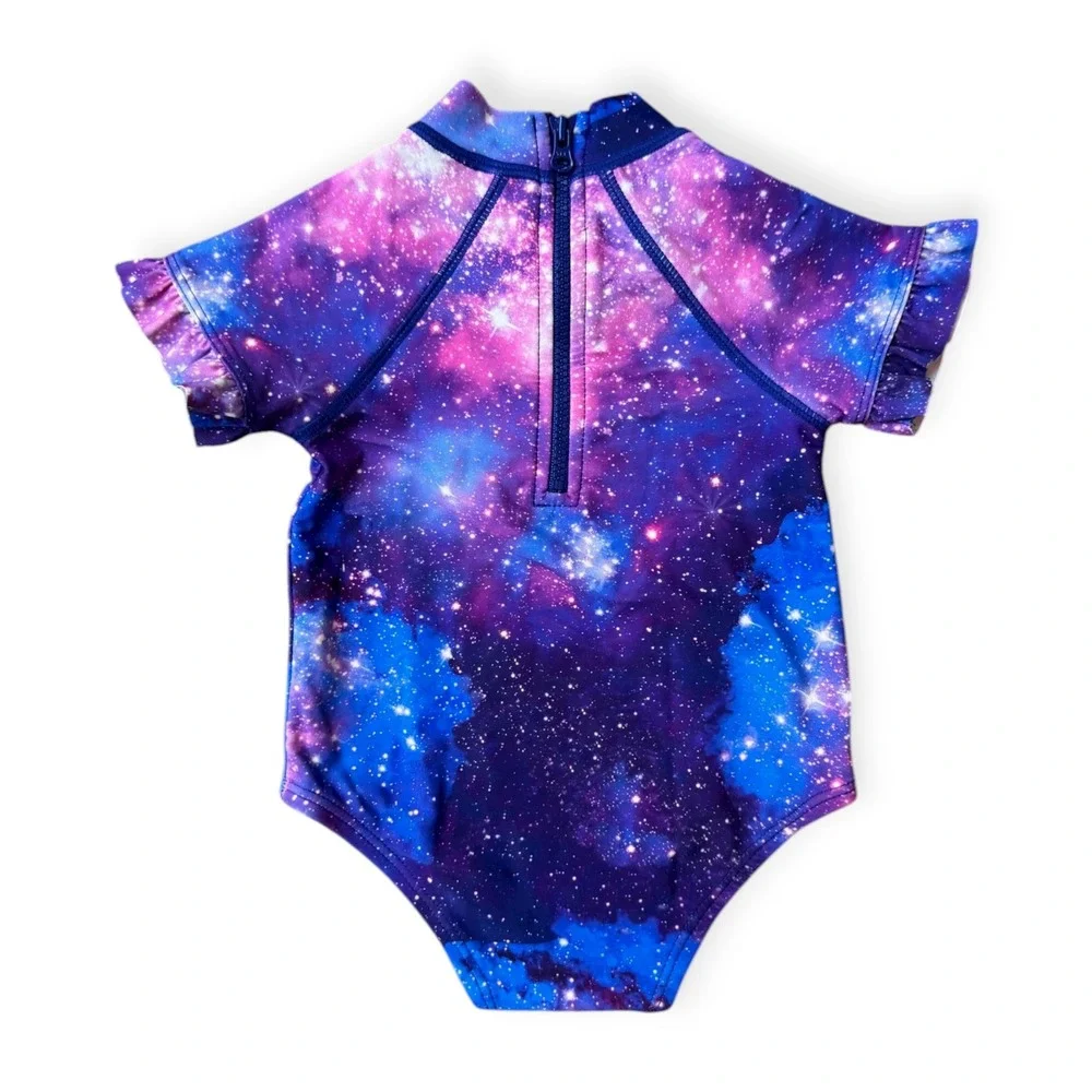 Janie and Jack Juno Valentine Galaxy Swimsuit 6-12‎ Months